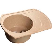 Кухонная мойка GranFest Rondo GF-R650L Песочная