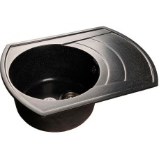 Кухонная мойка GranFest Rondo GF-R650L Черная