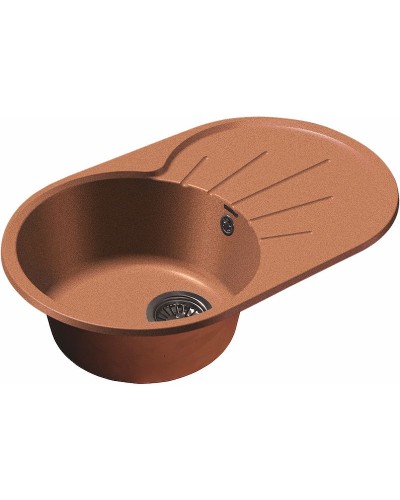 Кухонная мойка GranFest Rondo GF-R750L Терракот