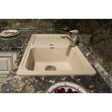 Кухонная мойка GranFest Standart GF-S780L Бежевая
