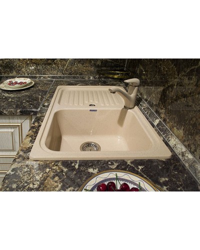 Кухонная мойка GranFest Standart GF-S780L Бежевая