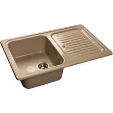 Кухонная мойка GranFest Standart GF-S780L Песочная