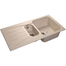 Кухонная мойка GranFest Standart GF-S940KL Белая