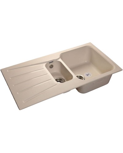 Кухонная мойка GranFest Standart GF-S940KL Белая