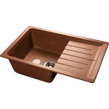 Кухонная мойка GranFest Practic GF-P760L Терракот