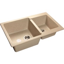 Кухонная мойка GranFest Practic GF-P780K Песочная