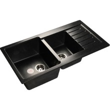 Кухонная мойка GranFest Practic GF-P980KL Черная