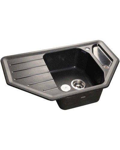 Кухонная мойка GranFest Corner GF-C800E Черная