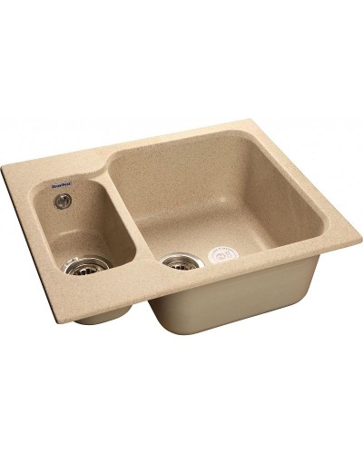 Кухонная мойка GranFest Standart GF-S615K Песочная