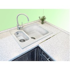 Кухонная мойка GranFest Standart GF-S615K Песочная