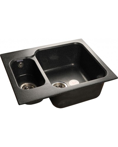 Кухонная мойка GranFest Standart GF-S615K Черная