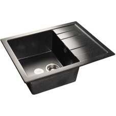 Кухонная мойка GranFest Quadro GF-Q650L Черная