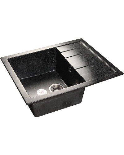 Кухонная мойка GranFest Quadro GF-Q650L Черная