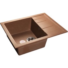 Кухонная мойка GranFest Quadro GF-Q650L Терракот