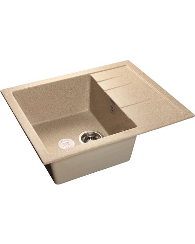 Кухонная мойка GranFest Quadro GF-Q650L Песочная