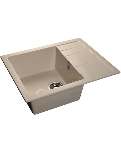 Кухонная мойка GranFest Quadro GF-Q650L Белая