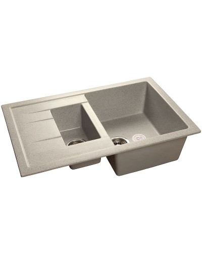 Кухонная мойка GranFest Quadro GF-Q775KL Серая