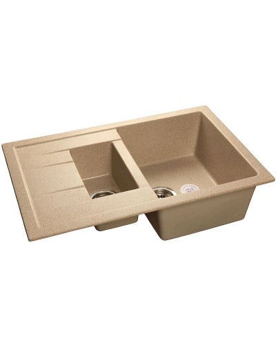 Кухонная мойка GranFest Quadro GF-Q775KL Песочная