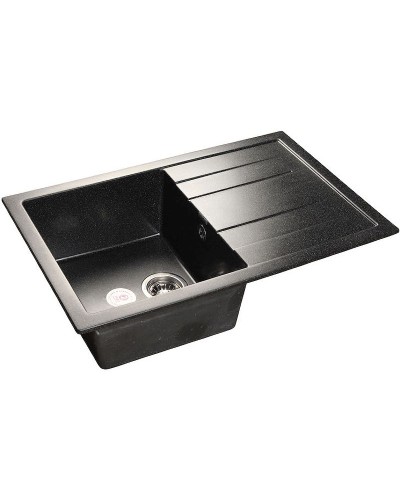 Кухонная мойка GranFest Quadro GF-Q780L Черная