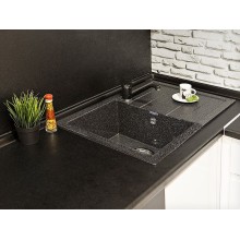 Кухонная мойка GranFest Quadro GF-Q780L Черная