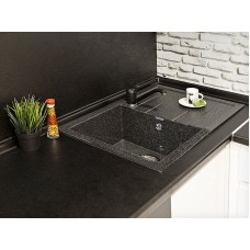 Кухонная мойка GranFest Quadro GF-Q780L Черная