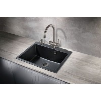Кухонная мойка Milacio Murcia 60 Cuarzo MC.77011 Черная матовая