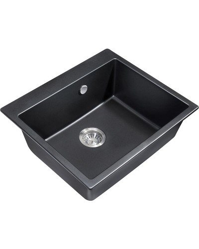 Кухонная мойка Milacio Murcia 60 Cuarzo MC.77011 Черная матовая