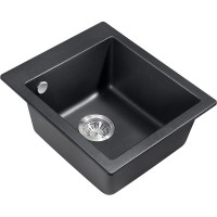 Кухонная мойка Milacio Murcia 42 Cuarzo MC.77041 Черная матовая