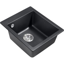 Кухонная мойка Milacio Murcia 42 Cuarzo MC.77041 Черная матовая
