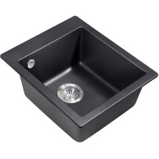 Кухонная мойка Milacio Murcia 42 Cuarzo MC.77041 Черная матовая