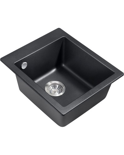 Кухонная мойка Milacio Murcia 42 Cuarzo MC.77041 Черная матовая