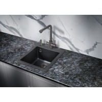 Кухонная мойка Milacio Murcia 42 Cuarzo MC.77041 Черная матовая