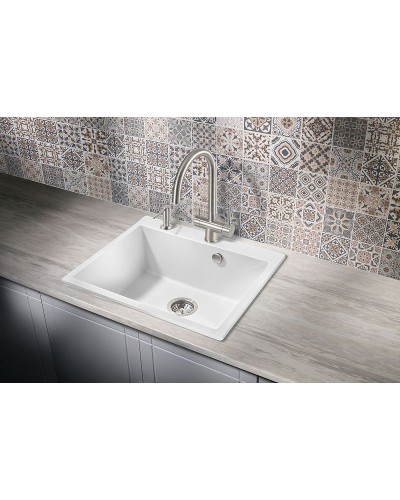 Кухонная мойка Milacio Murcia 60 Cuarzo MC.77012 Белая