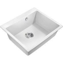 Кухонная мойка Milacio Murcia 60 Cuarzo MC.77012 Белая