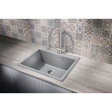 Кухонная мойка Milacio Murcia 60 Cuarzo MC.77013 Серый металлик