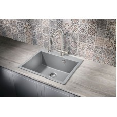 Кухонная мойка Milacio Murcia 60 Cuarzo MC.77013 Серый металлик