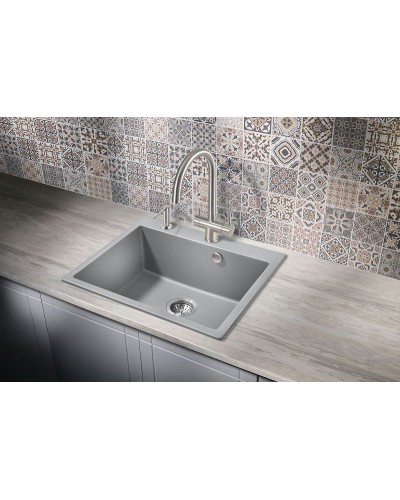 Кухонная мойка Milacio Murcia 60 Cuarzo MC.77013 Серый металлик