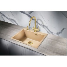 Кухонная мойка Milacio Murcia 60 Cuarzo MC.77014 Бежевая