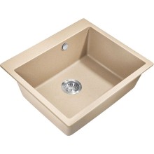 Кухонная мойка Milacio Murcia 60 Cuarzo MC.77014 Бежевая