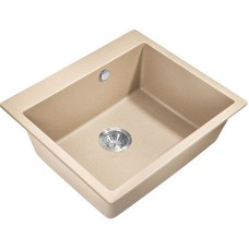 Кухонная мойка Milacio Murcia 60 Cuarzo MC.77014 Бежевая