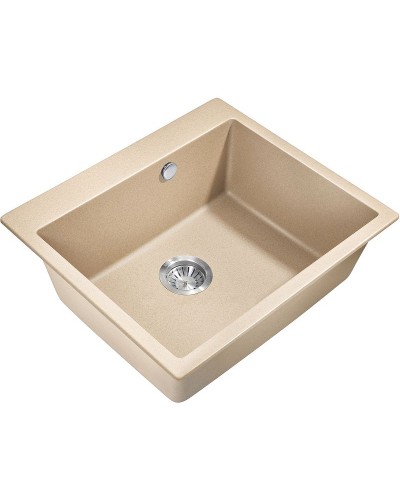 Кухонная мойка Milacio Murcia 60 Cuarzo MC.77014 Бежевая