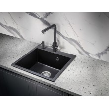 Кухонная мойка Milacio Murcia 51 Cuarzo MC.77021 Черная матовая