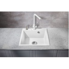 Кухонная мойка Milacio Murcia 51 Cuarzo MC.77022 Белая