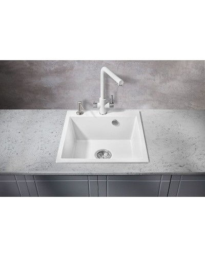 Кухонная мойка Milacio Murcia 51 Cuarzo MC.77022 Белая