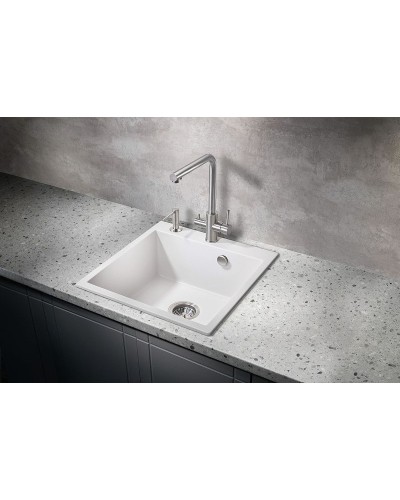 Кухонная мойка Milacio Murcia 51 Cuarzo MC.77022 Белая