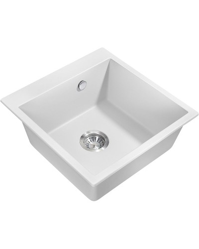Кухонная мойка Milacio Murcia 51 Cuarzo MC.77022 Белая