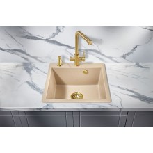 Кухонная мойка Milacio Murcia 51 Cuarzo MC.77024 Бежевая