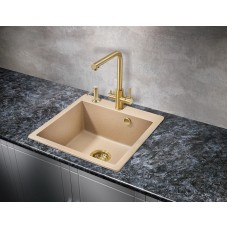 Кухонная мойка Milacio Murcia 51 Cuarzo MC.77024 Бежевая