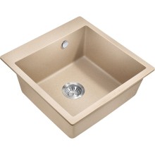 Кухонная мойка Milacio Murcia 51 Cuarzo MC.77024 Бежевая