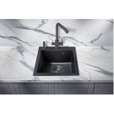 Кухонная мойка Milacio Murcia 46 Cuarzo MC.77031 Черная матовая